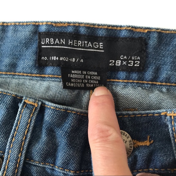 Urban Heritage jeans size 28 - Picture 6 of 10